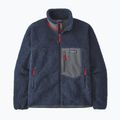 Men's fleece sweatshirt Patagonia Classic Retro-X new navy w/wax red 8