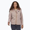 Women's Patagonia Retro Pile Hoody fleece sweatshirt shroom taupe