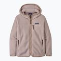 Women's Patagonia Retro Pile Hoody fleece sweatshirt shroom taupe 3