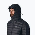 Men's down jacket Patagonia Down Sweater Hoody black 4