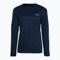 Women's trekking T-shirt Patagonia P-6 Logo Responsibili-Tee LS tidepool blue 3