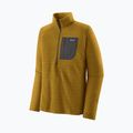 Men's fleece sweatshirt Patagonia R1 Air Zip Neck cosmic gold 9