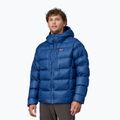 Patagonia men's down jacket Fitz Roy Down Hoody passage blue