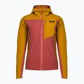 Women's softshell jacket Patagonia R1 CrossStrata Hoody burl red