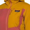 Women's softshell jacket Patagonia R1 CrossStrata Hoody burl red 3