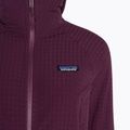 Patagonia women's softshell jacket R2 TechFace Hoody night plum 3