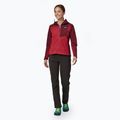 Women's softshell jacket Patagonia R1 CrossStrata Hoody touring red 3