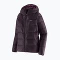 Women's Patagonia Fitz Roy Down Hoody obsidian plum jacket 4