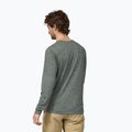 Men's Patagonia Cap Cool Daily Graphic Shirt-Waters trekking longsleeve chasing peaks/sleet green x-dye 2