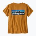 Women's T-shirt Patagonia P-6 Logo Responsibili-Tee dried mango 4