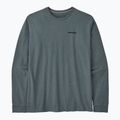 Men's Patagonia P-6 Logo Responsibili trekking longsleeve nouveau green 4