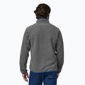 Men's Patagonia LW Synch Snap-T P/O nickel w/passage blue trekking sweatshirt 2