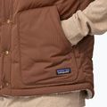 Men's vest Patagonia Reversible Bivy Down moose brown 3