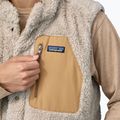 Men's vest Patagonia Reversible Bivy Down moose brown 6