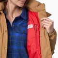 Women's Patagonia Cotton Down Parka nest brown 6