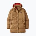 Women's Patagonia Cotton Down Parka nest brown 14