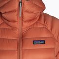 Women's down jacket Patagonia Down Sweater Hoody burl red 3