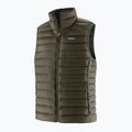 Men's Patagonia Down Sweater vest basin green 7