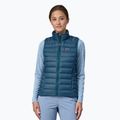 Patagonia women's vest Down Sweater lagom blue