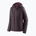 Women's insulated jacket Patagonia Nano Puff Hoody obsidian plum 5