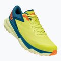 HOKA men's running shoes Zinal evening primrose/blue coral 8