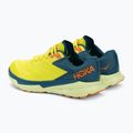 HOKA men's running shoes Zinal evening primrose/blue coral 3