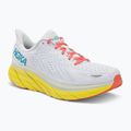 HOKA men's running shoes Clifton 8 Wide white 1121374-BDBI