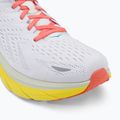 HOKA men's running shoes Clifton 8 Wide white 1121374-BDBI 7