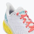 HOKA men's running shoes Clifton 8 Wide white 1121374-BDBI 8
