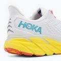 HOKA men's running shoes Clifton 8 Wide white 1121374-BDBI 9
