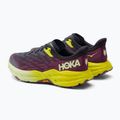Women's running shoes HOKA Speedgoat 5 blue graphite/evening primrose 4