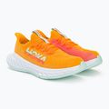 Women's running shoes HOKA Carbon X 3 radiant yellow/camellia 5