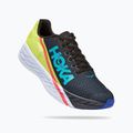 HOKA running shoes Rocket X black/evening primrose 7