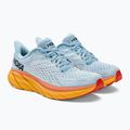 Women's running shoes HOKA Clifton 8 light blue 1119394-SSIF 4