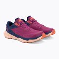 Women's running shoes HOKA Zinal festival fuchsia/bellwether blue 4