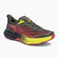 HOKA Speedgoat 5 men's running shoes dark green 1123157-TFST