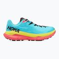 HOKA Tecton X men's running shoes scuba blue/diva pink 7