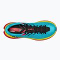 HOKA Tecton X men's running shoes scuba blue/diva pink 9