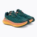 Women's running shoes HOKA Tecton X deep teal/water garden 4