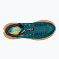 Women's running shoes HOKA Tecton X deep teal/water garden 9
