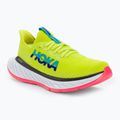 HOKA women's running shoes Carbon X 3 evening primrose/scuba blue