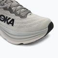 HOKA Bondi 8 sharkskin/harbor mist men's running shoes 7