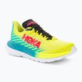 Men's running shoes HOKA Mach 5 evening primrose/scuba blue