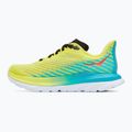 Women's running shoes HOKA Mach 5 evening primrose/scuba blue 8