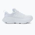 Women's running shoes HOKA Bondi 8 white/white 2