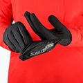 Salomon Fast Wing Winter deep black running gloves 5