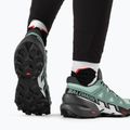 Salomon Speedrcross 6 women's running shoes green L41743100 4