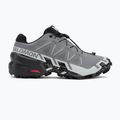 Men's running shoes Salomon Speedcross 6 Wide quiet shade/black/pearl blue 2
