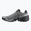 Men's running shoes Salomon Speedcross 6 Wide quiet shade/black/pearl blue 3