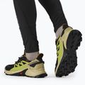 Salomon Supercross 4 GTX men's running shoes black/green L41731700 4